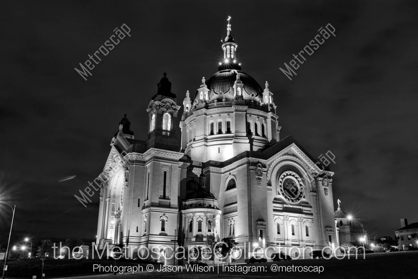 St Paul Minnesota Picture at Night