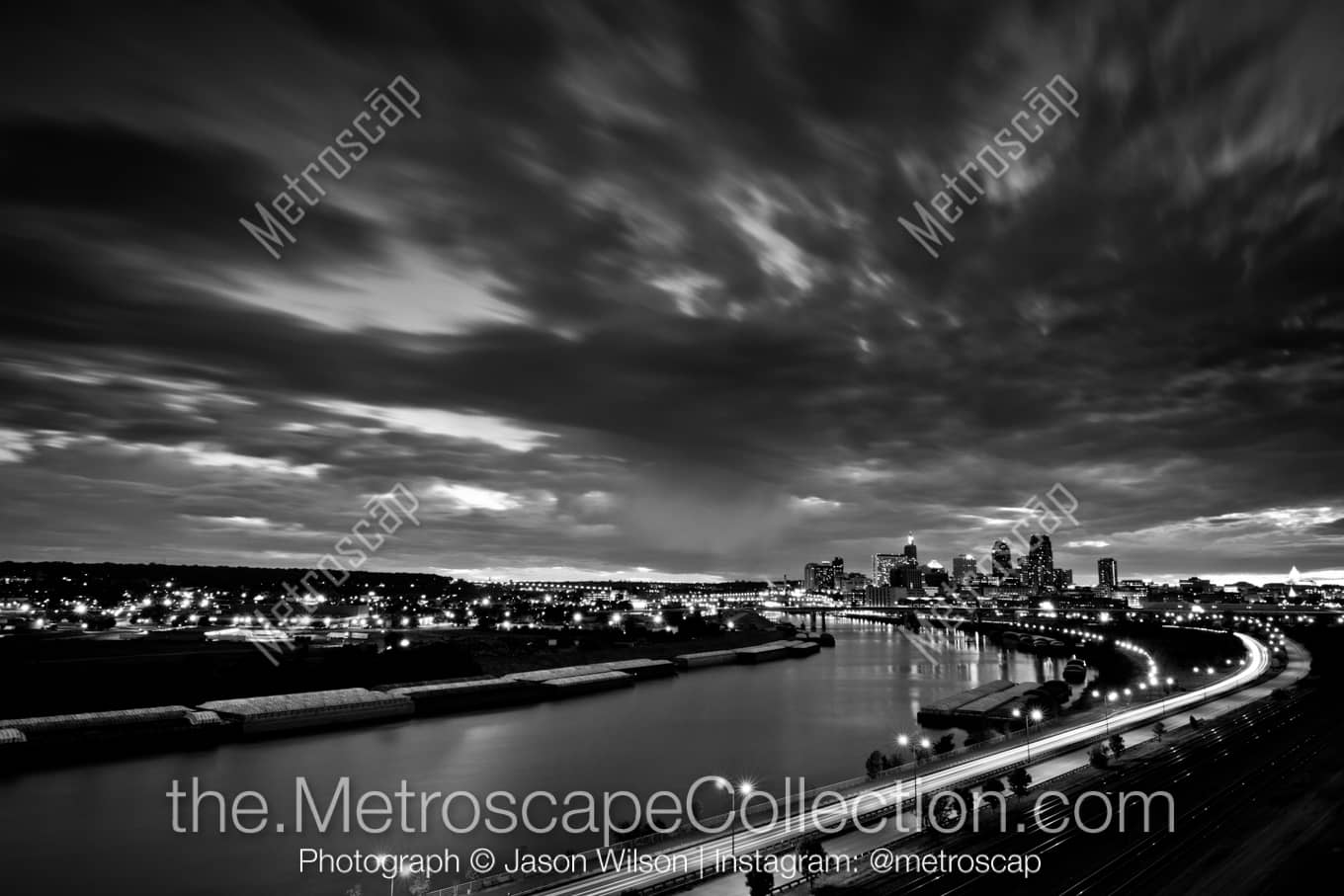 St Paul Minnesota Picture at Night