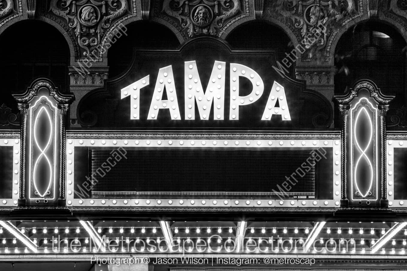 Tampa Florida Picture at Night