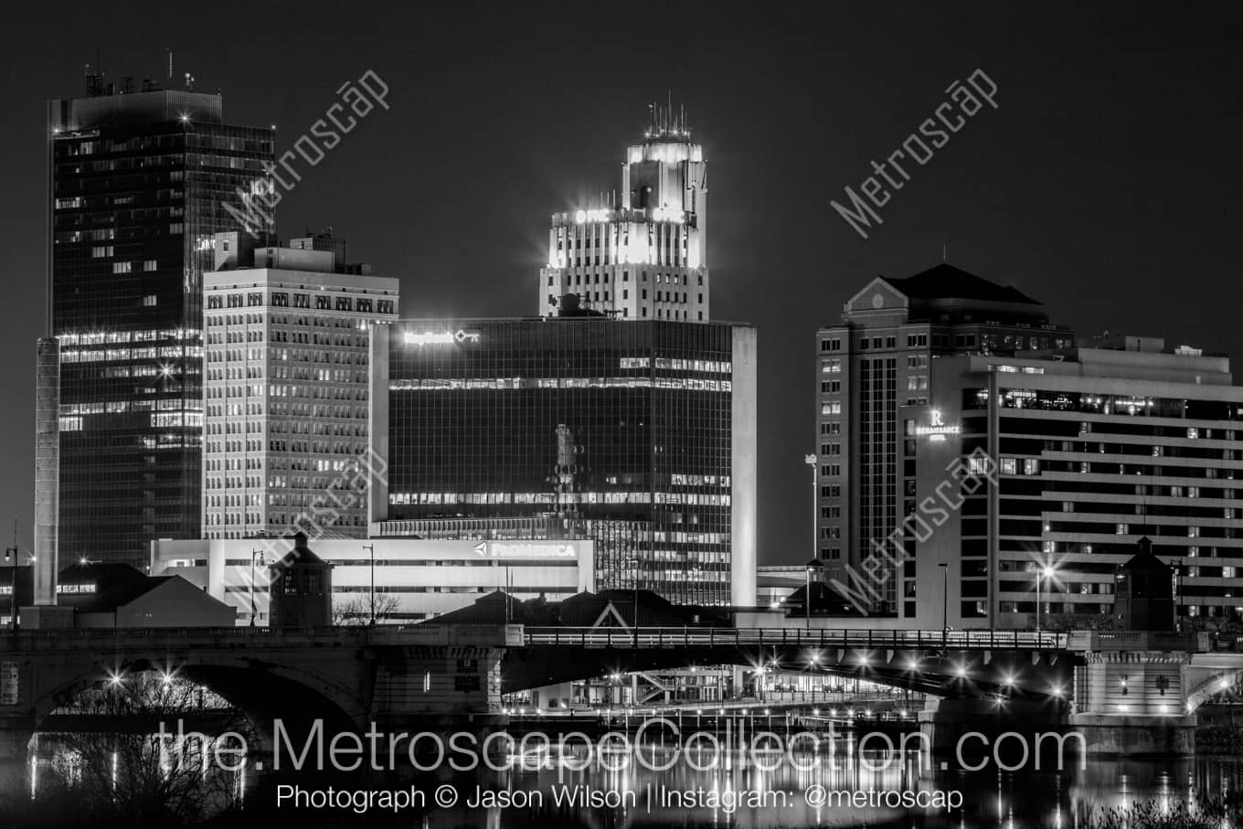 Toledo Ohio Picture at Night