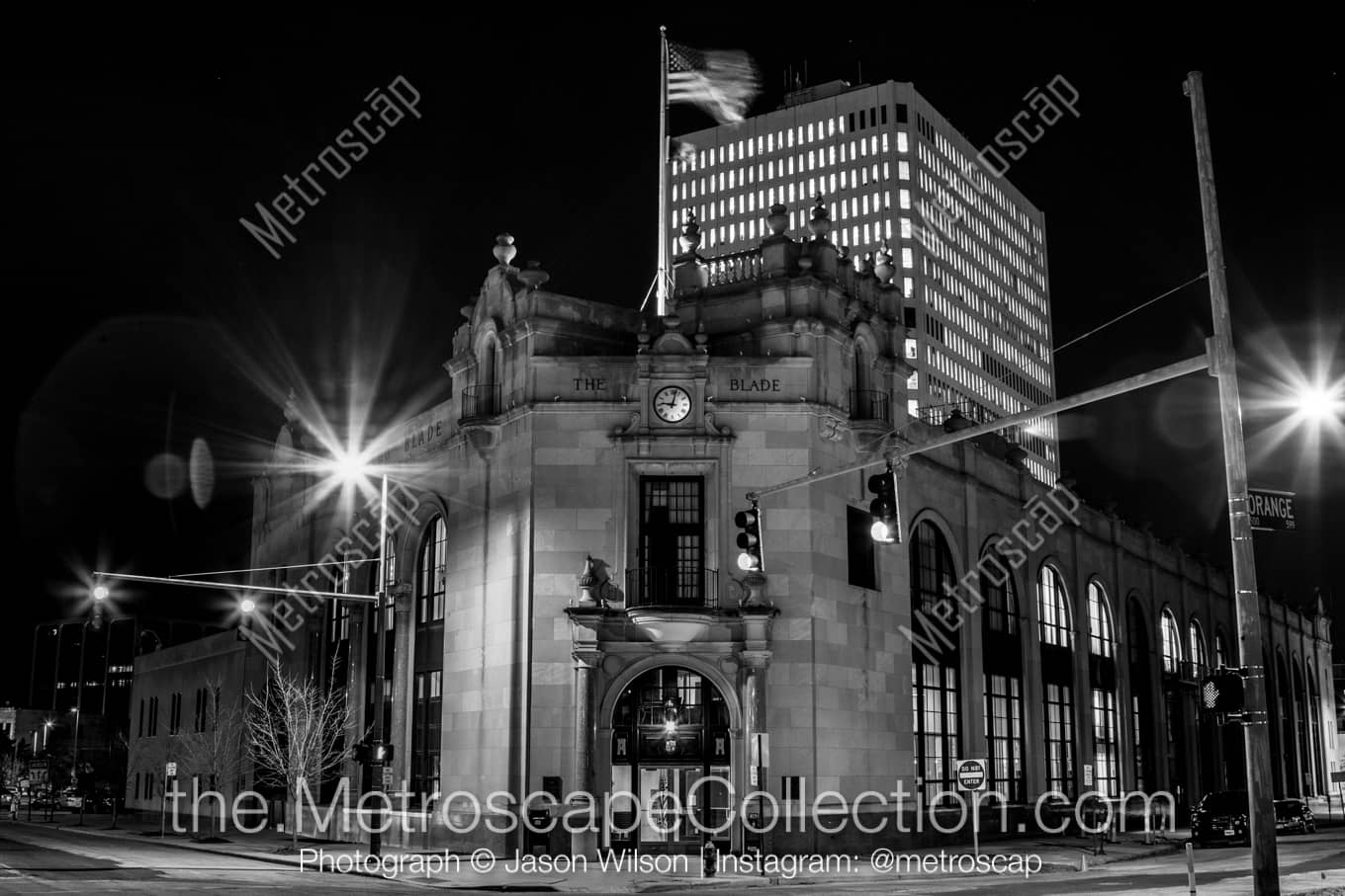 Toledo Ohio Picture at Night