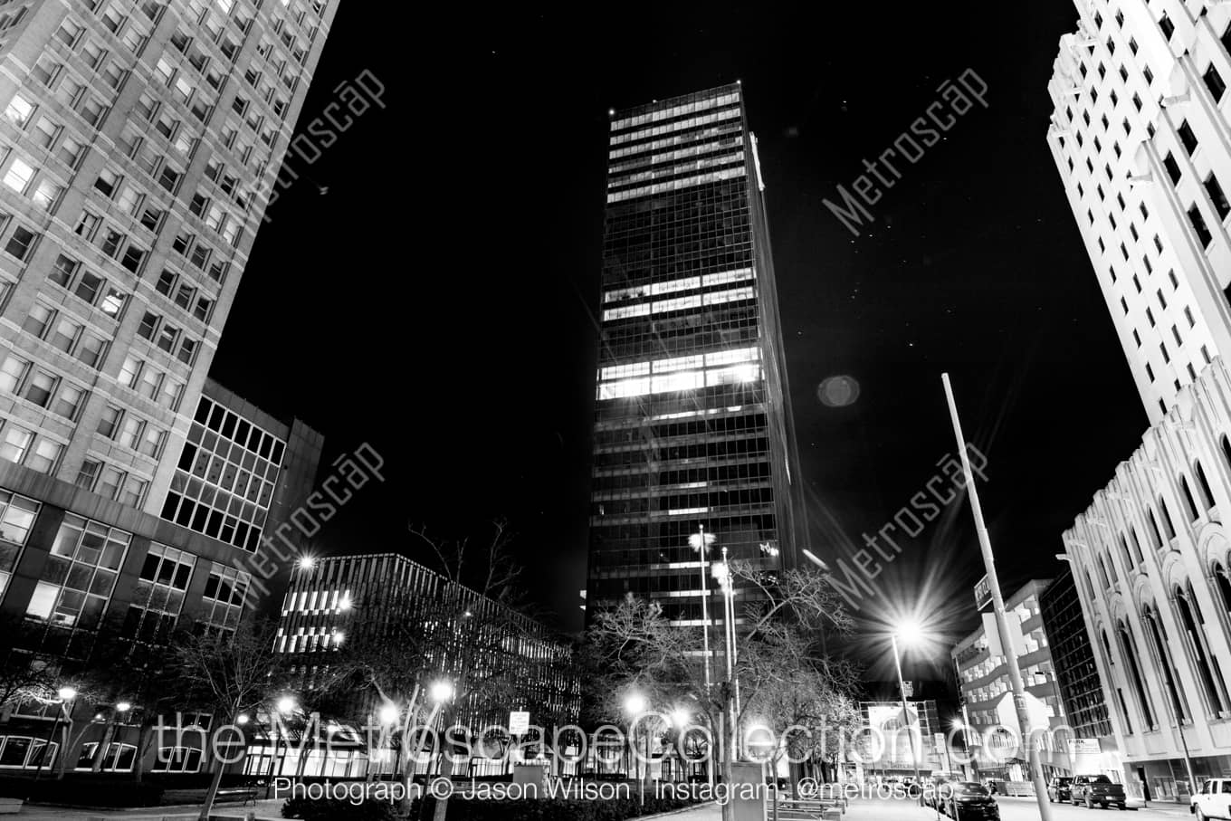 Toledo Ohio Picture at Night