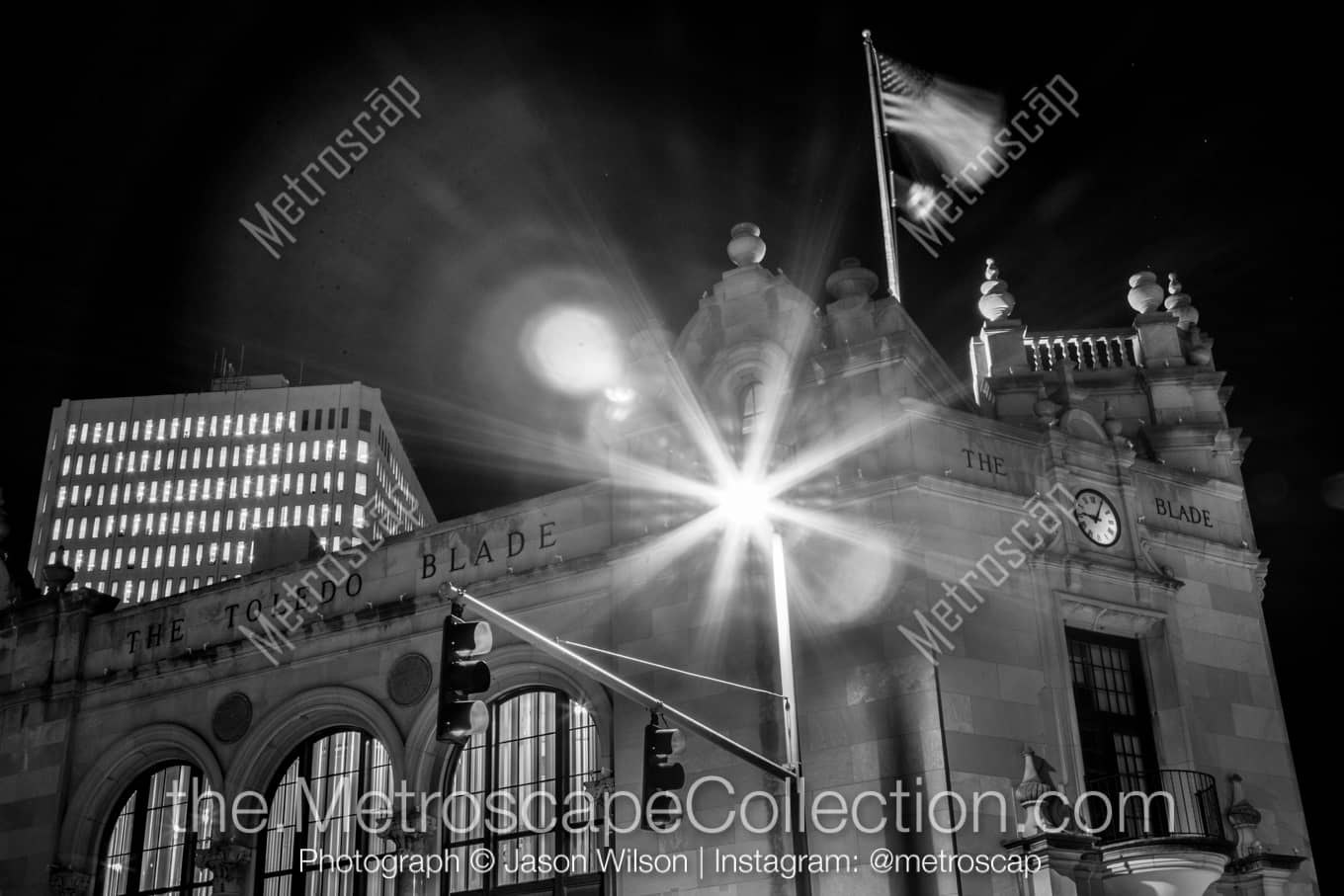 Toledo Ohio Picture at Night