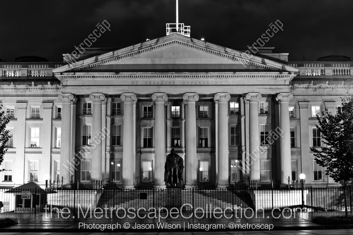 Washington DC District of Columbia Picture at Night