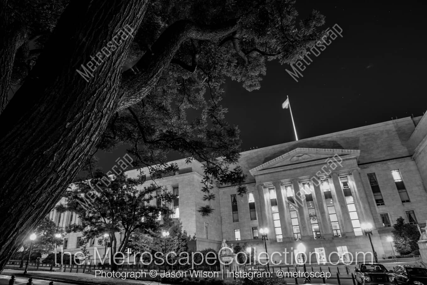 Washington DC District of Columbia Picture at Night