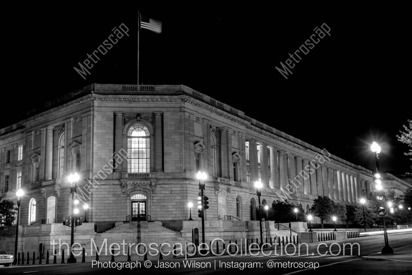 Washington DC District of Columbia Picture at Night