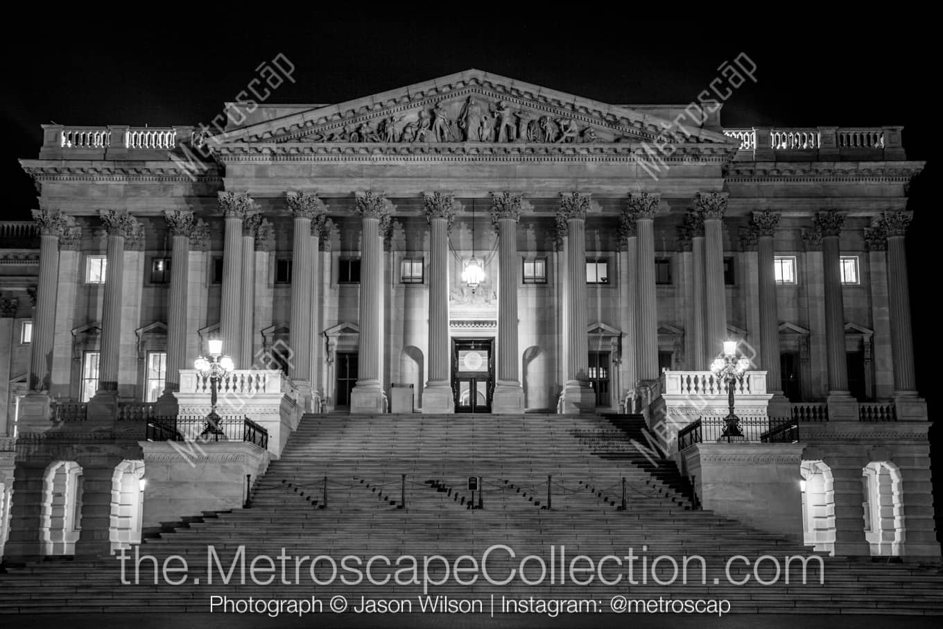 Washington DC District of Columbia Picture at Night