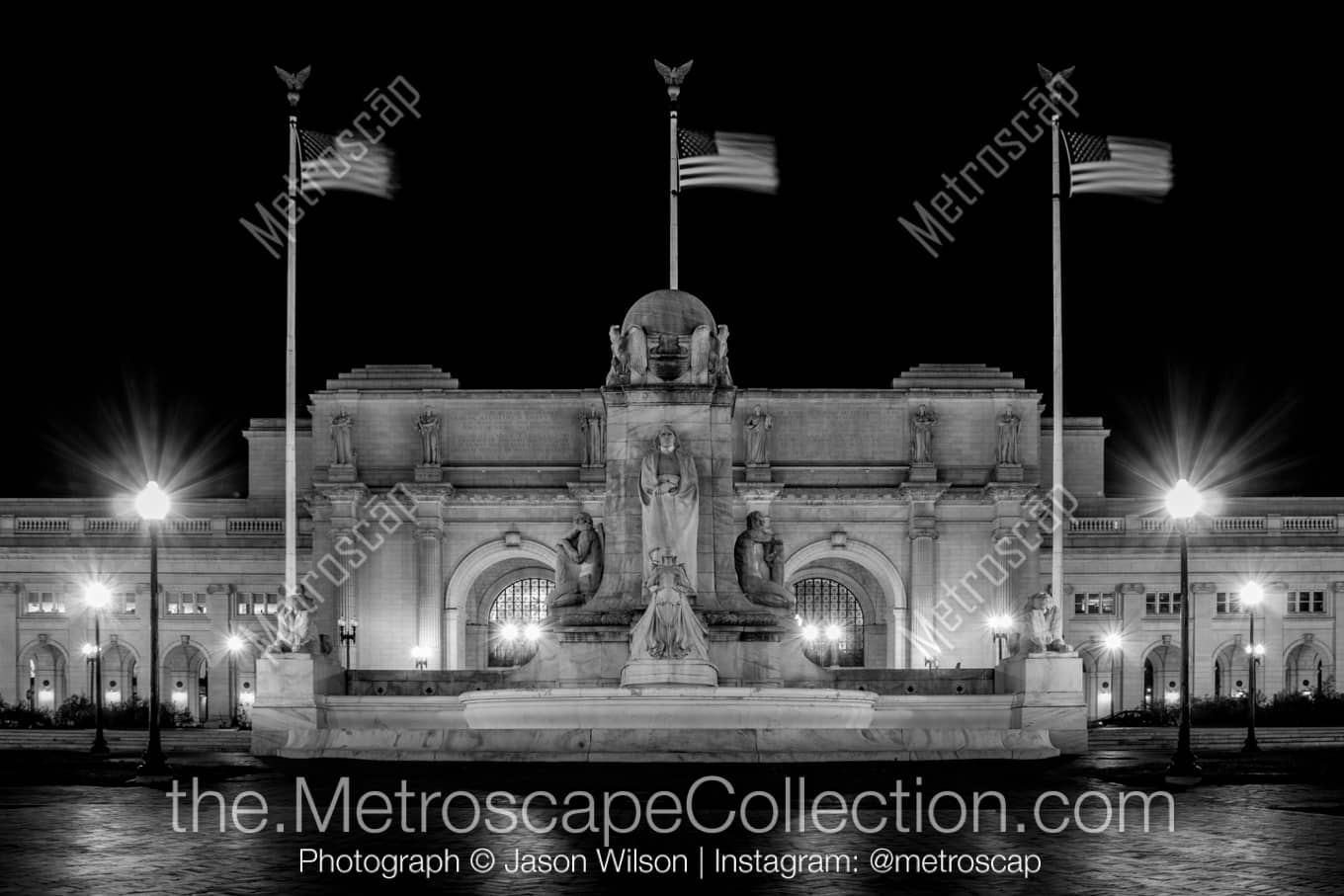 Washington DC District of Columbia Picture at Night