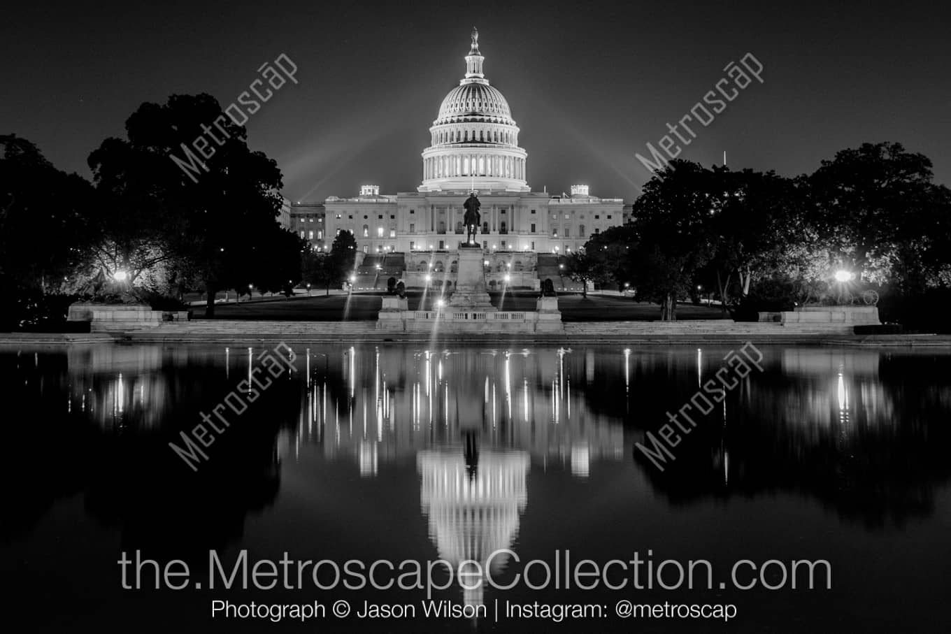 Washington DC District of Columbia Picture at Night