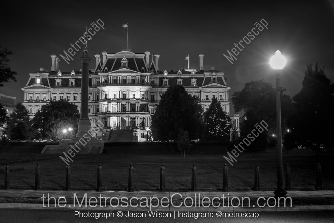 Washington DC District of Columbia Picture at Night