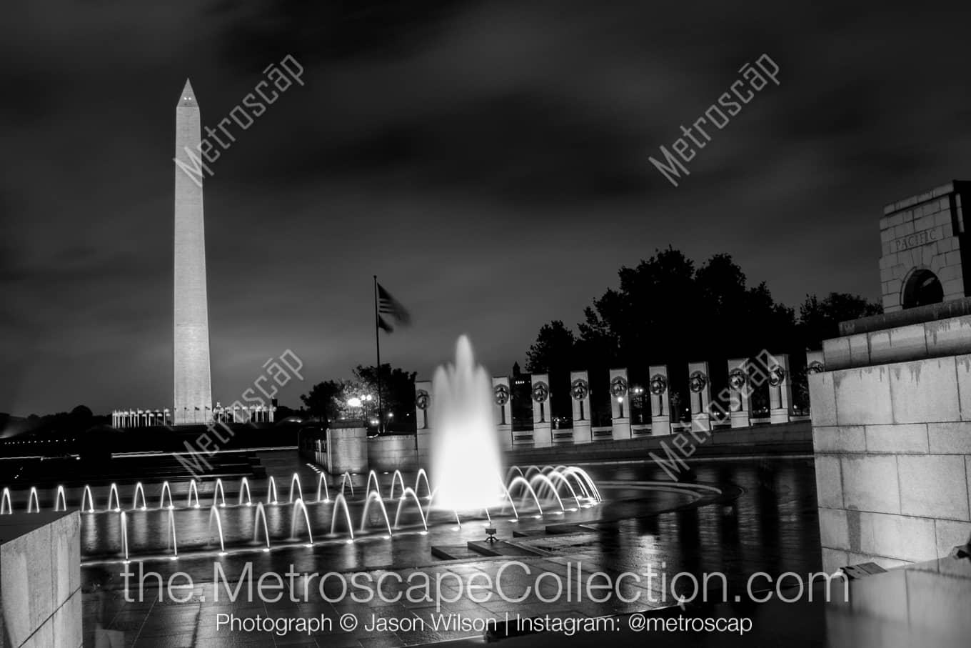 Washington DC District of Columbia Picture at Night