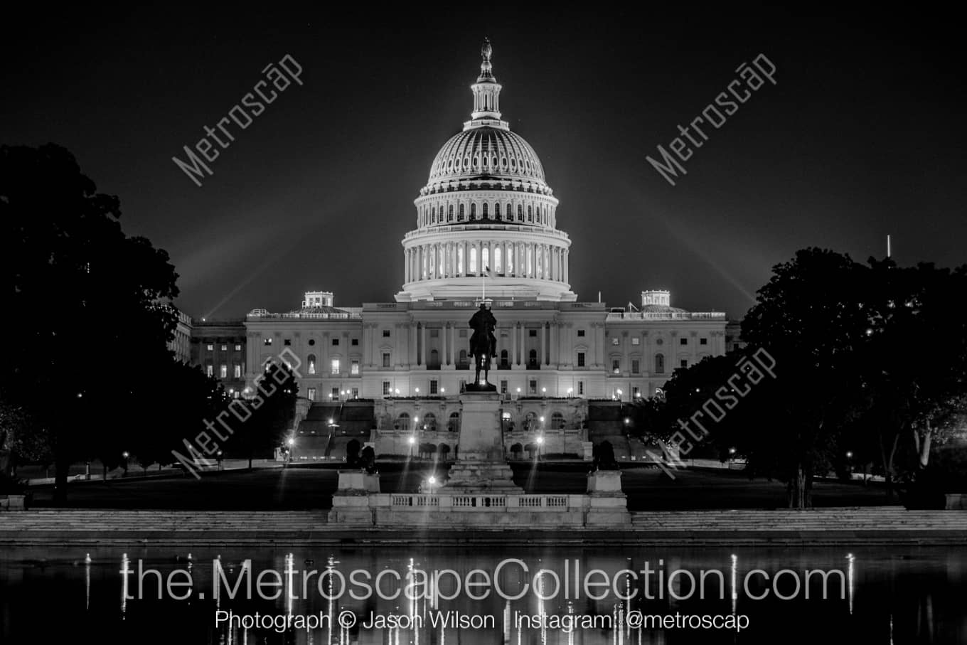 Washington DC District of Columbia Picture at Night