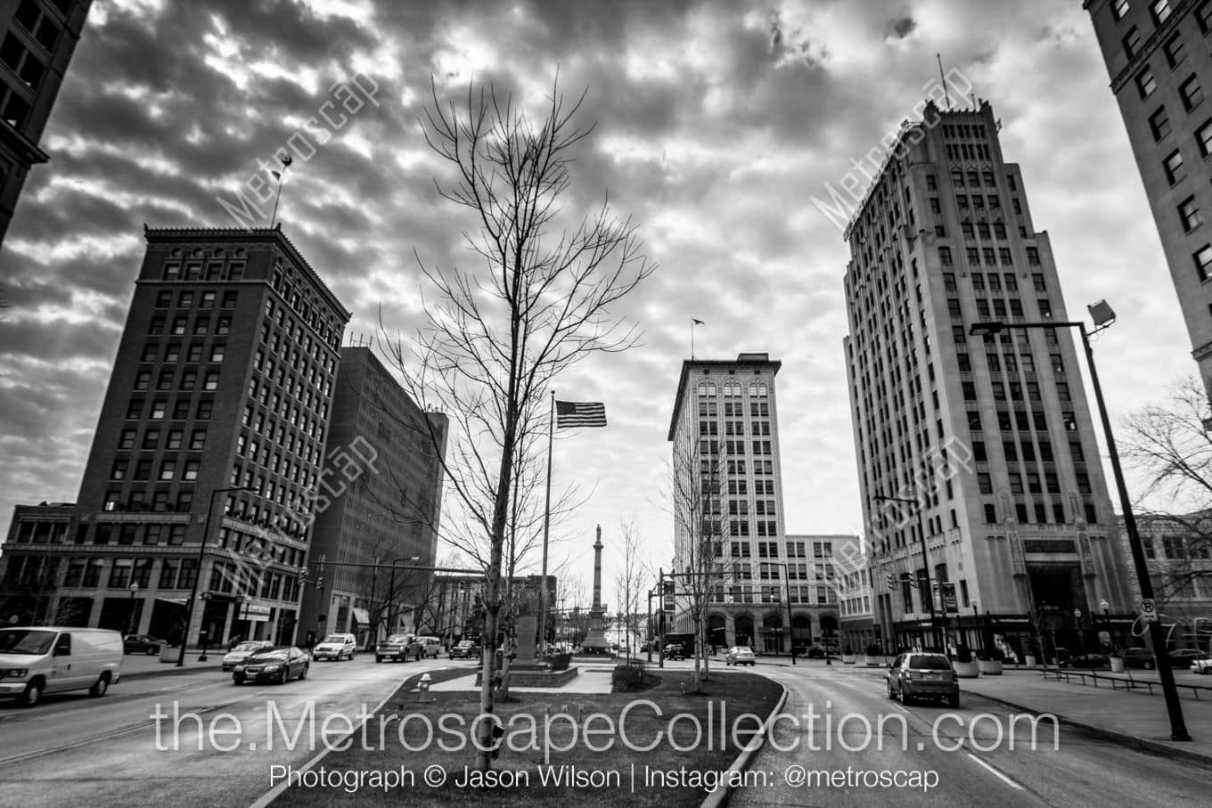 Youngstown Ohio Picture at Night